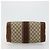 Borsa Boston GUCCI GG Supreme Web Sherry Line PVC Beige Oro Auth 178730 D'oro - vista 9