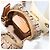 Borsa a tracolla Christian Dior Trotter Canvas Street Chic Beige Oro Auth bs34856A D'oro - vista 20