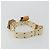Borsa a tracolla Christian Dior Trotter Canvas Street Chic Beige Oro Auth bs34856A D'oro - vista 7