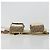 Borsa a tracolla Christian Dior Trotter Canvas Street Chic Beige Oro Auth bs34856A D'oro - vista 9