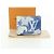 LOUIS VUITTON Portefeuille Multi Ple Watercolor Blue M80458 Auth 178607M Blau - Ansicht 12