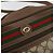 Borsa GUCCI GG Supreme Web Sherry Line PVC Beige Oro 56 02 087 Auth ep14533 D'oro - vista 14