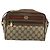 Borsa GUCCI GG Supreme Web Sherry Line PVC Beige Oro 56 02 087 Auth ep14533 D'oro - vista 2