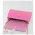 CHANEL Matelasse Chain Shoulder Bag Satin Gold Pink CC Auth 179642A Rosa D'oro - vista 15