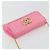 CHANEL Matelasse Chain Shoulder Bag Satin Gold Pink CC Auth 179642A Rosa D'oro - vista 6