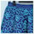 Falda PRADA de seda azul Auth 179162A - vista 2
