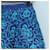 Falda PRADA de seda azul Auth 179162A - vista 3