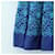 Falda PRADA de seda azul Auth 179162A - vista 4