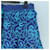 Falda PRADA de seda azul Auth 179162A - vista 8