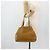 Bolsa Tote PRADA de couro marrom prata Auth 179442A - vista 23