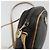 Borsa a Spalla Christian Dior Honeycomb Canvas PVC Nero Oro Auth 177626 D'oro - vista 15