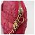 CHANEL Girl Chanel Chain Shoulder Bag Tweed Pink Gold CC Auth 179582SAM Rosa D'oro - vista 15