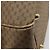 GUCCI Micro GG Supreme Web Sherry Line Boston Bag PVC Beige Gold Auth 178224 Golden - view 15