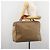GUCCI Micro GG Supreme Web Sherry Line Boston Bag PVC Beige Gold Auth 178224 Golden - view 27