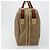 GUCCI Micro GG Supreme Web Sherry Line Boston Bag PVC Beige Gold Auth 178224 Golden - view 5
