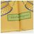 Sciarpa Salvatore Ferragamo motivo uccello in seta gialla Auth am11583A Giallo - vista 14