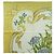 Sciarpa Salvatore Ferragamo motivo uccello in seta gialla Auth am11583A Giallo - vista 2