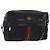 Borsa a Spalla GUCCI GG Canvas Web Sherry Line Nera Oro 001 4071 5 Auth 178333A Nero D'oro