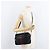 Borsa a Spalla GUCCI GG Canvas Web Sherry Line Nera Oro 001 4071 5 Auth 178333A Nero D'oro - vista 24