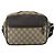 Borsa a Spalla GUCCI GG Supreme PVC Beige Argento 114291 Auth 180111 - vista 2
