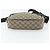 Borsa a Spalla GUCCI GG Supreme PVC Beige Argento 114291 Auth 180111 - vista 9