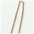 Collana con logo CHANEL in metallo Champagne Gold CC Auth 178801SM D'oro - vista 13