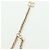 Collana con logo CHANEL in metallo Champagne Gold CC Auth 178801SM D'oro - vista 14