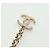 Collana con logo CHANEL in metallo Champagne Gold CC Auth 178801SM D'oro - vista 8