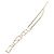 Collana con logo CHANEL in metallo Champagne Gold CC Auth 178801SM D'oro - vista 9