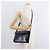 Borsa a Spalla LOEWE Anagram in Pelle Blu Navy e Oro Auth 180071 D'oro - vista 22