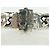 Bracciale Keeper Link ID Chrome Hearts Ag925 4 Links Silver Auth 176817SM Argento - vista 13
