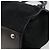 Borsa Salvatore Ferragamo Gancini in tela e pelle 2 modi Nero Argento Auth ka4262A - vista 12