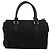 Borsa Salvatore Ferragamo Gancini in tela e pelle 2 modi Nero Argento Auth ka4262A - vista 3