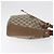 Borsa a tracolla GUCCI GG Supreme Web Sherry Line PVC Beige Oro Rosso Auth hk3712 D'oro - vista 4