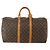 LOUIS VUITTON Monogram Keepall 50 Boston Bag M41426 LV Auth 178155 Monogramma - vista 3