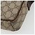 Borsa a Spalla GUCCI GG Supreme PVC Beige Argento 122754 Auth hk3711 - vista 12