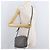 Bolso GUCCI Micro GG Canvas Guccissima de Cuero Outlet Gris Oro 449413 Auth 179640 Castaño Dorado - vista 23