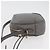 Bolso GUCCI Micro GG Canvas Guccissima de Cuero Outlet Gris Oro 449413 Auth 179640 Castaño Dorado - vista 5