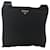 Borsa a tracolla PRADA Nylon Nero Argento Auth 180168 - vista 2