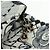CHANEL Matelasse 25 Chain Shoulder Bag Corduroy White Gold CC Auth 178492SAM Bianco D'oro - vista 17