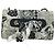 CHANEL Matelasse 25 Chain Shoulder Bag Corduroy White Gold CC Auth 178492SAM Bianco D'oro - vista 2