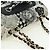 CHANEL Matelasse 25 Chain Shoulder Bag Corduroy White Gold CC Auth 178492SAM Bianco D'oro - vista 6