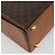Céline Borsa CELINE Macadam Canvas PVC Pelle Marrone Oro Auth mr2441 D'oro - vista 13