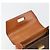 Céline Borsa CELINE Macadam Canvas PVC Pelle Marrone Oro Auth mr2441 D'oro - vista 15