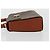Céline Borsa CELINE Macadam Canvas PVC Pelle Marrone Oro Auth mr2441 D'oro - vista 5