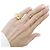 Autre Marque Anello sigillo, oro giallo, diamanti - vista 7