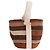 Borsa a tracolla Soeur in paglia cammello