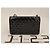Chanel Timeless - Borsa Classic Double Flap in agnello trapuntato Medium Nero - vista 2
