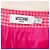 Falda Midi Moschino Jeans Rosa Pata de Gallo con Corazones - vista 5