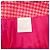 Falda Midi Moschino Jeans Rosa Pata de Gallo con Corazones - vista 6